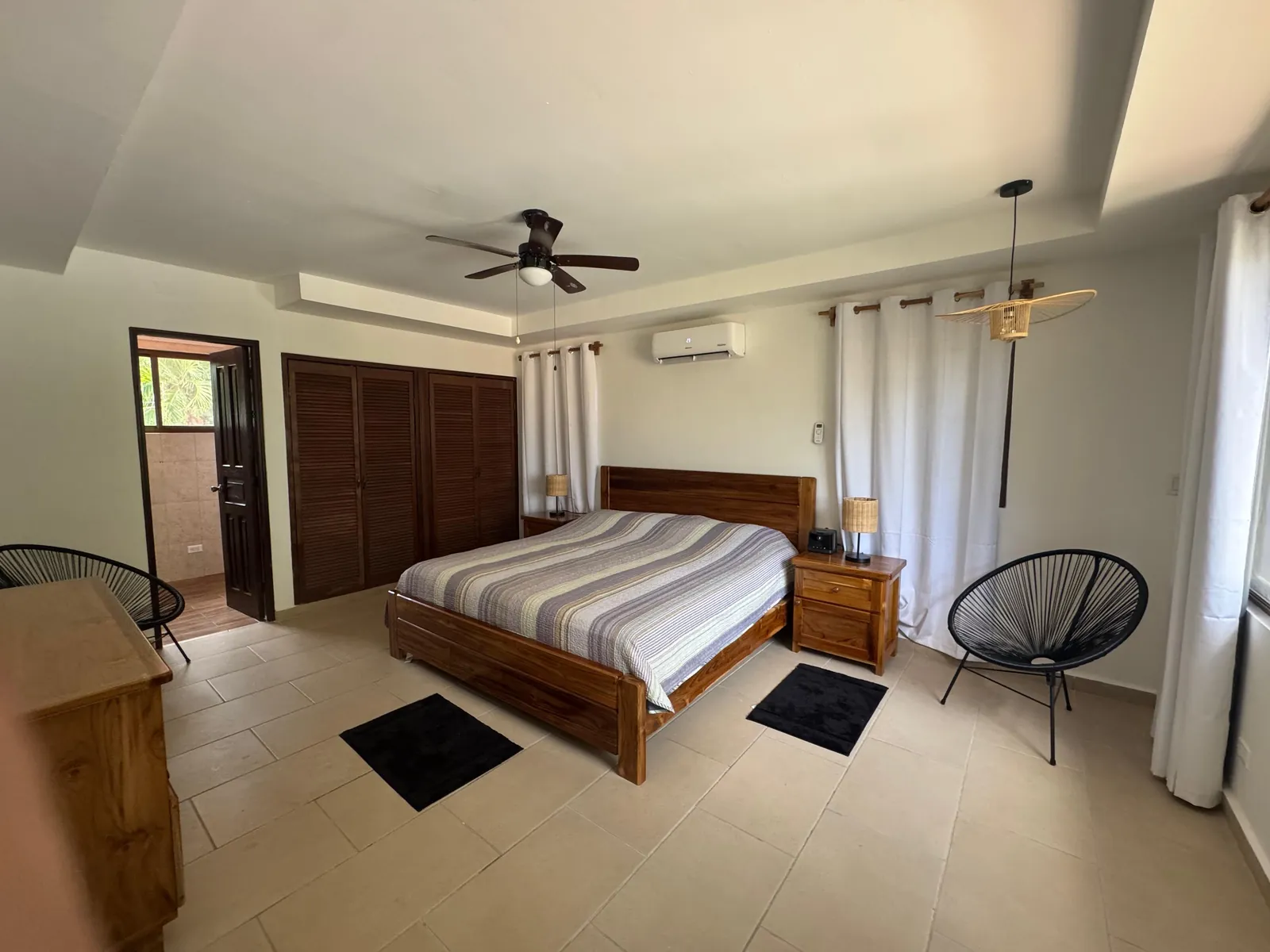 Bedroom — Spanish Colonial home for sale at Coronado Golf Club, Panama