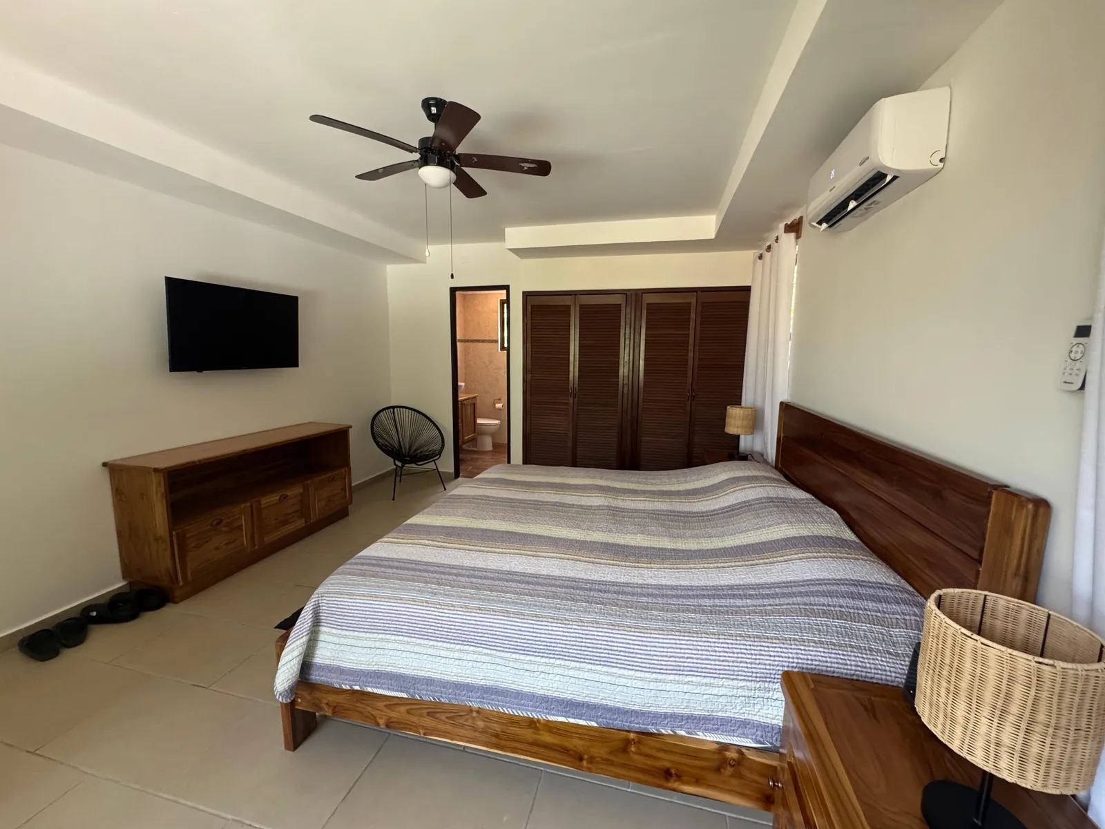 Bedroom — Spanish Colonial home for sale at Coronado Golf Club, Panama