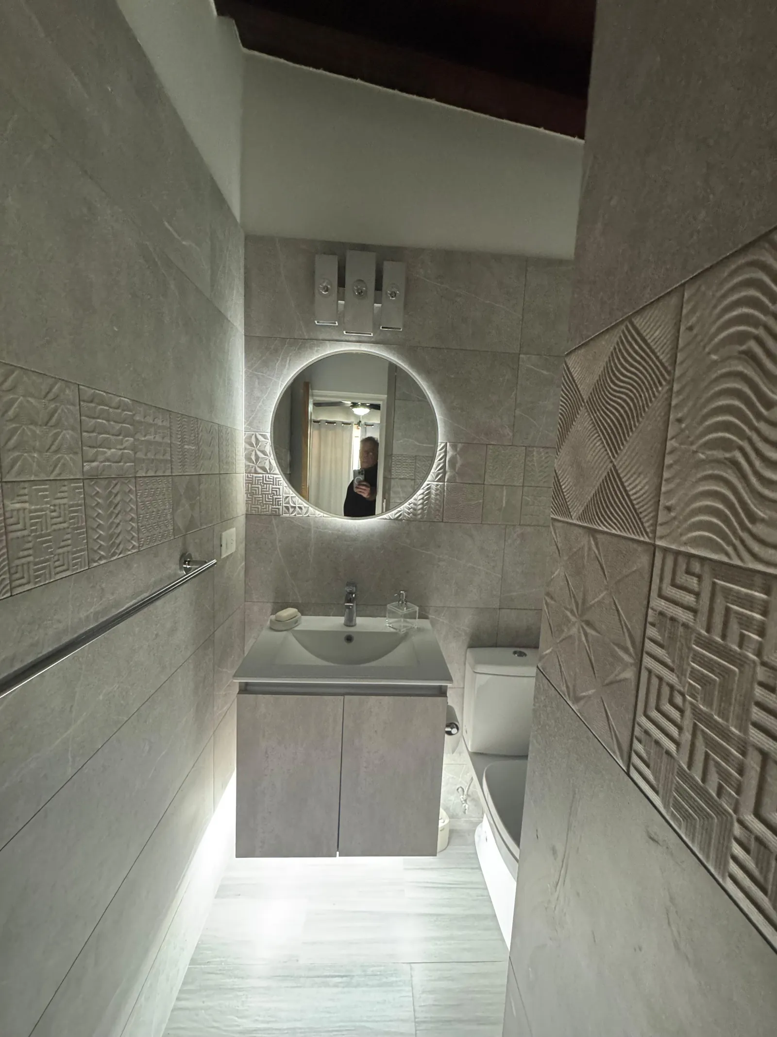 Powder room — Spanish Colonial home for sale at Coronado Golf Club, Panama