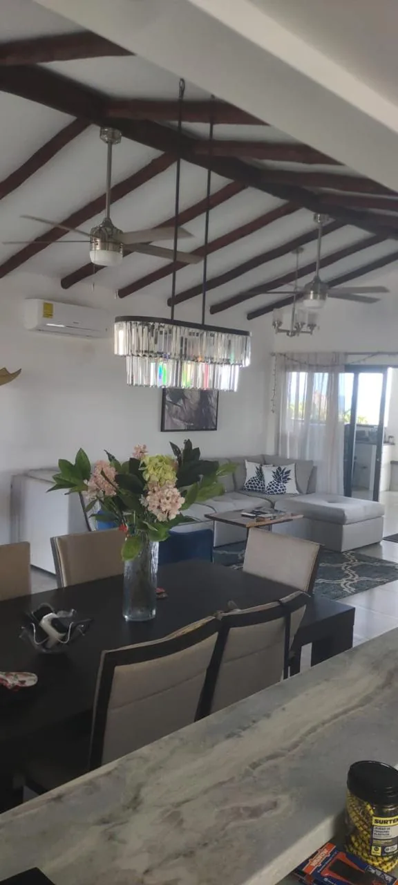 Dining room — ocean-view home for sale in Terrazas de Vista Mar, San Carlos, Panama