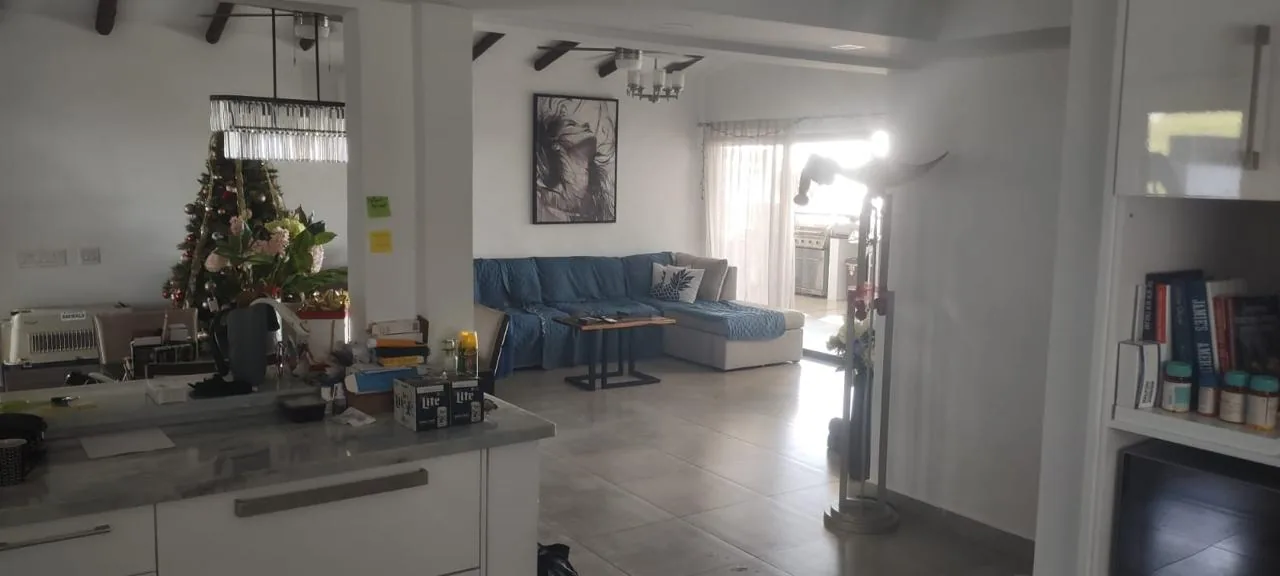 Living area from the kitchen — ocean-view home for sale in Terrazas de Vista Mar, San Carlos, Panama